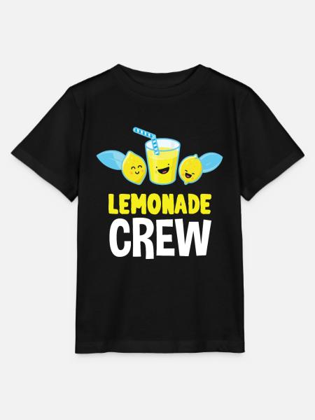 Lemonade Crew Juice Stand - Stanley/Stella Kinder T-Shirt MINI CREATOR - Schwarz