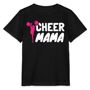Cheer Mom - Stanley/Stella Kinder T-Shirt MINI CREATOR  - Schwarz - Vorne - Mikhail (115cm)