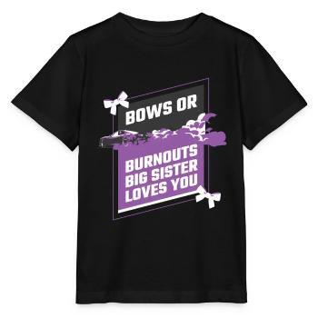 Burnouts Or Bows Gender Reveal Party - T-shirt bio MINI CREATOR Stanley/Stella Enfant - noir - Devant - Mikhail (115cm)