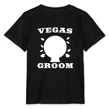 Las Vegas Groom Squad Vegas Mariage - T-shirt bio MINI CREATOR Stanley/Stella Enfant - noir - Devant - Mikhail (115cm)