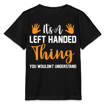 Lefty - Lefties In Great Demand But Limited Supply - Stanley/Stella MINI CREATOR Kids’ T-Shirt - black - Front - Mikhail (115cm)