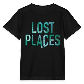 Lieux perdus - Urbex - T-shirt bio MINI CREATOR Stanley/Stella Enfant - noir - Devant - Mikhail (115cm)