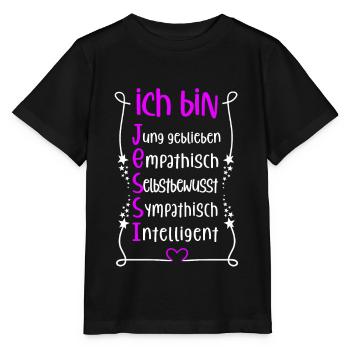 Für den besten Menschen - Ich bin Jessi - Stanley/Stella Kinder T-Shirt MINI CREATOR  - Schwarz - Vorne - Mikhail (115cm)