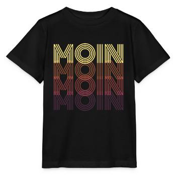 good Morning - Stanley/Stella MINI CREATOR Kids’ T-Shirt - black - Front - Mikhail (115cm)