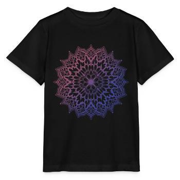 mandala - Stanley/Stella MINI CREATOR Kids’ T-Shirt - black - Front - Mikhail (115cm)