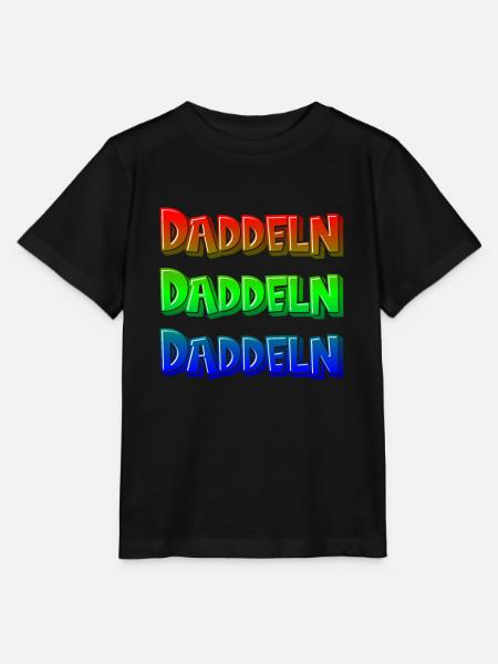 Daddeln - Gamer Design - Stanley/Stella Kinder T-Shirt MINI CREATOR - Schwarz