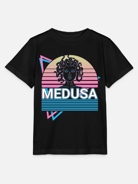 Medusa Greek Mythology Gorgons Gift - Stanley/Stella MINI CREATOR Kids’ T-Shirt - black