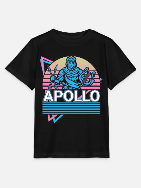 Apollo Griechischer Gott Geschenk - Stanley/Stella Kinder T-Shirt MINI CREATOR  - Schwarz