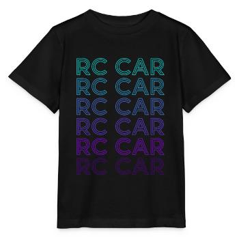 RC Car Racing Rennfahrer Retro - Stanley/Stella Kinder T-Shirt MINI CREATOR  - Schwarz - Vorne - Mikhail (115cm)