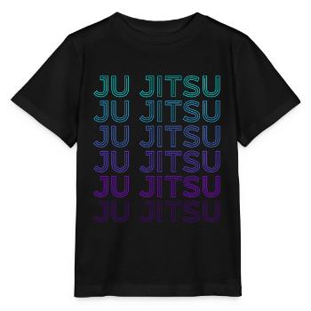 Ju Jitsu BJJ Rétro - T-shirt bio MINI CREATOR Stanley/Stella Enfant - noir - Devant - Mikhail (115cm)