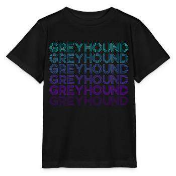 Greyhound Rétro - T-shirt bio MINI CREATOR Stanley/Stella Enfant - noir - Devant - Mikhail (115cm)