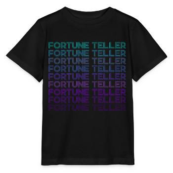Fortune Teller Crystal Ball Retro - Stanley/Stella MINI CREATOR Kids’ T-Shirt - black - Front - Mikhail (115cm)