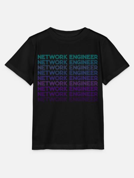 Netwerk Technicus Retro - Stanley/Stella Kinder-T-shirt MINI CREATOR  - zwart