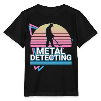 Metal Detection Metal Detector Metal Detectors Ge - Stanley/Stella MINI CREATOR Kids’ T-Shirt - black - Front - Mikhail (115cm)