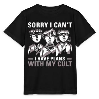 Lustiges Kult-Okkult-Geschenk - Stanley/Stella Kinder T-Shirt MINI CREATOR  - Schwarz - Vorne - Mikhail (115cm)