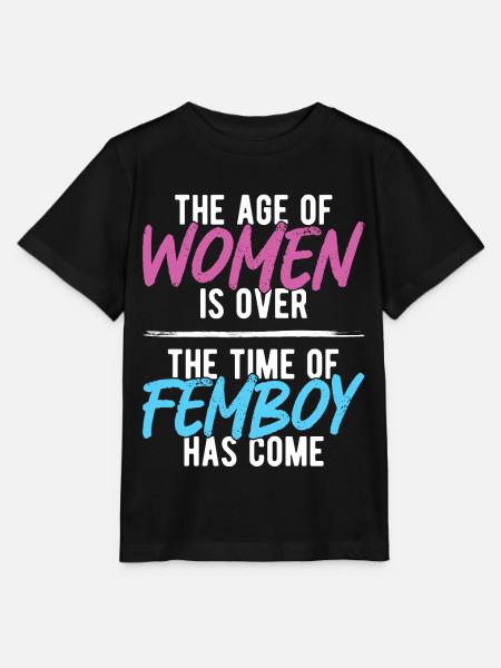 Divertido regalo de Femboy - Camiseta para niños MINI CREATOR de Stanley/Stella - negro