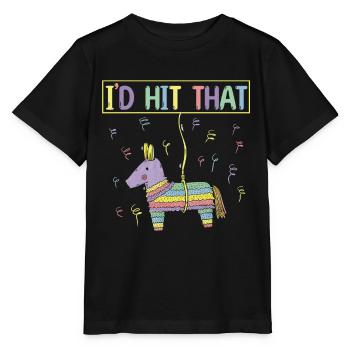 Pinata Fiesta Happy Cinco De Mayo - T-shirt bio MINI CREATOR Stanley/Stella Enfant - noir - Devant - Mikhail (115cm)