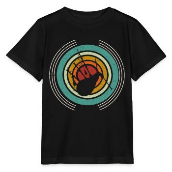 Cornemuse rétro Instrument de musique bruyant - T-shirt bio MINI CREATOR Stanley/Stella Enfant - noir - Devant - Mikhail (115cm)