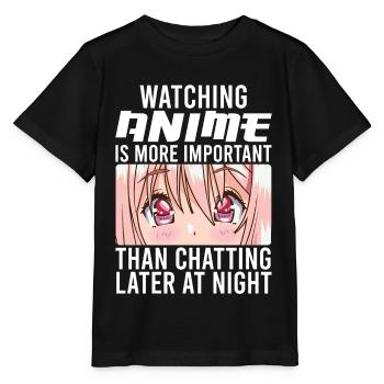 Anime Fille Manga - T-shirt bio MINI CREATOR Stanley/Stella Enfant - noir - Devant - Mikhail (115cm)