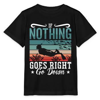 Apnée Apnée Plongée Cadeau d’apnée - T-shirt bio MINI CREATOR Stanley/Stella Enfant - noir - Devant - Mikhail (115cm)