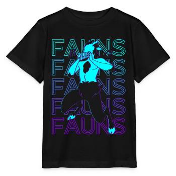 Faune Satyre Faune Mythologie grecque antique Ret - T-shirt bio MINI CREATOR Stanley/Stella Enfant - noir - Devant - Mikhail (115cm)