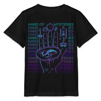 Hand of Mysteries Alchemy Alchemist - Stanley/Stella MINI CREATOR Kids’ T-Shirt - black - Front - Mikhail (115cm)