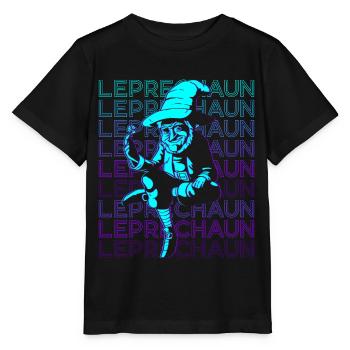 Kobold Retro - Stanley/Stella Kinder T-Shirt MINI CREATOR  - Schwarz - Vorne - Mikhail (115cm)
