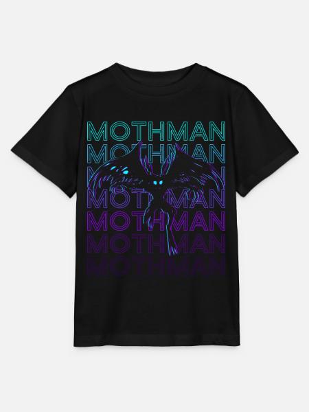 Mothman Krypto Kryptozoologie Retro - Stanley/Stella Kinder T-Shirt MINI CREATOR  - Schwarz