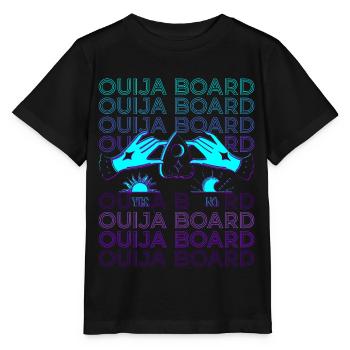 Ouija Board Ghost Board Planchette Rétro - T-shirt bio MINI CREATOR Stanley/Stella Enfant - noir - Devant - Mikhail (115cm)