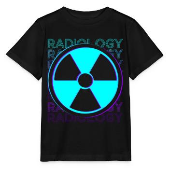 Radiologue en radiologie Rad Tech Retro - T-shirt bio MINI CREATOR Stanley/Stella Enfant - noir - Devant - Mikhail (115cm)