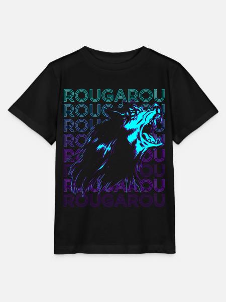 Rougarou Kryptide Kryptozoologie Retro - Stanley/Stella Kinder T-Shirt MINI CREATOR - Schwarz