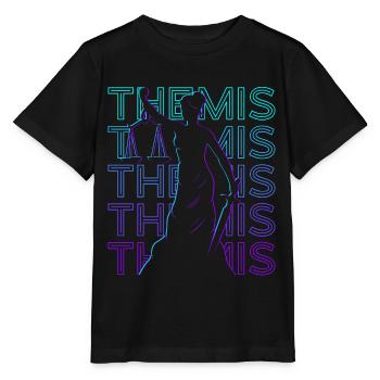 Thémise Déesse de la Justice Dame Justice - T-shirt bio MINI CREATOR Stanley/Stella Enfant - noir - Devant - Mikhail (115cm)