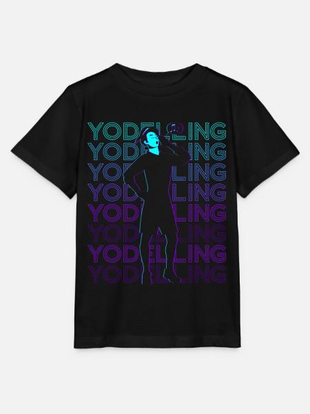 Jodel-Retro - Stanley/Stella Kinder T-Shirt MINI CREATOR - Schwarz