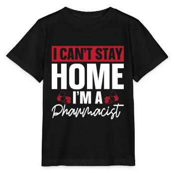 Technicien en pharmacie Technicien en pharmacie Cadeau - T-shirt bio MINI CREATOR Stanley/Stella Enfant - noir - Devant - Mikhail (115cm)