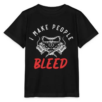 Tattooer Funny Tattoo Artist Tattooist Tattoo - Stanley/Stella Kinder T-Shirt MINI CREATOR  - Schwarz - Vorne - Mikhail (115cm)