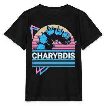 Charybde Mythologie grecque Ancien monstre marin - T-shirt bio MINI CREATOR Stanley/Stella Enfant - noir - Devant - Mikhail (115cm)