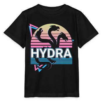 Hydra Mythologie grecque antique Rétro - T-shirt bio MINI CREATOR Stanley/Stella Enfant - noir - Devant - Mikhail (115cm)