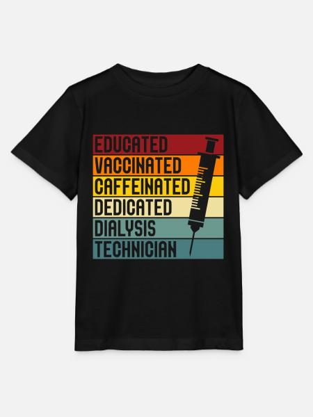 Dialysetechniker Nephrologie Dialyse Geschenk - Stanley/Stella Kinder T-Shirt MINI CREATOR - Schwarz