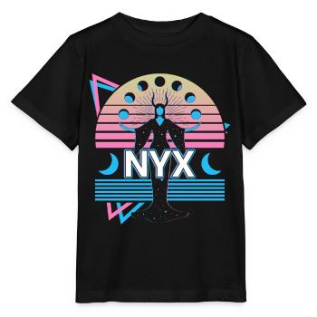Nyx Déesse grecque Mythologie grecque antique - T-shirt bio MINI CREATOR Stanley/Stella Enfant - noir - Devant - Mikhail (115cm)