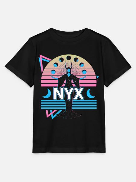 Nyx Greek Goddess Ancient Greek Mythology - Stanley/Stella MINI CREATOR Kids’ T-Shirt - black