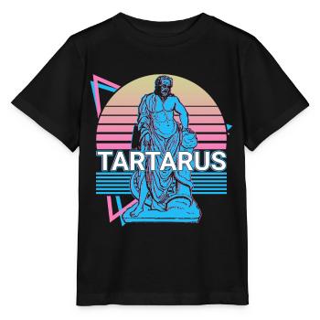 Tartarus Greek Deity Ancient Greek M - Stanley/Stella MINI CREATOR Kids’ T-Shirt - black - Front - Mikhail (115cm)