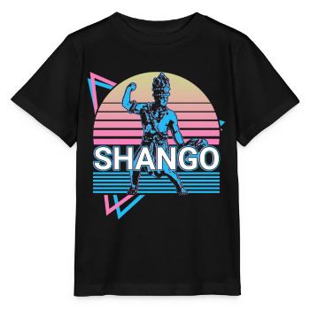 Shango Chango Orisha African Deity Yoruba - Stanley/Stella MINI CREATOR Kids’ T-Shirt - black - Front - Mikhail (115cm)
