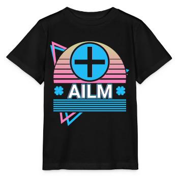 Ailm Symbole celtique Mythologie celtique Rétro - T-shirt bio MINI CREATOR Stanley/Stella Enfant - noir - Devant - Mikhail (115cm)