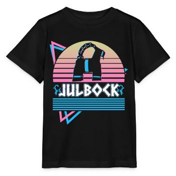 Julbock Weihnachtsziege Nordisch-Nordische Mytholo - Stanley/Stella Kinder T-Shirt MINI CREATOR  - Schwarz - Vorne - Mikhail (115cm)