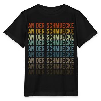 An der Schmuecke Stadt Retro Vintage - Stanley/Stella Kinder T-Shirt MINI CREATOR  - Schwarz - Vorne - Mikhail (115cm)