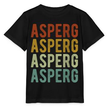 Asperg Stadt Retro Vintage - Stanley/Stella Kinder T-Shirt MINI CREATOR  - Schwarz - Vorne - Mikhail (115cm)