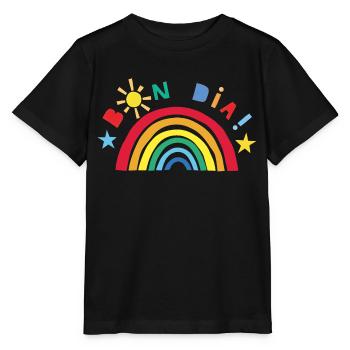 Bon Dia! - T-shirt bio MINI CREATOR Stanley/Stella Enfant - noir - Devant - Mikhail (115cm)