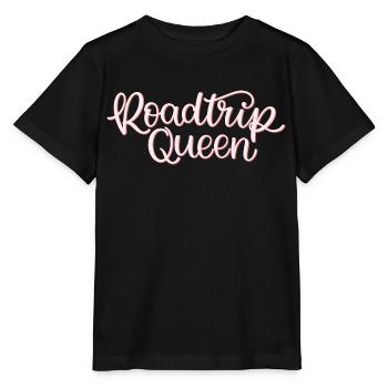 Road Trip Queen - T-shirt bio MINI CREATOR Stanley/Stella Enfant - noir - Devant - Mikhail (115cm)