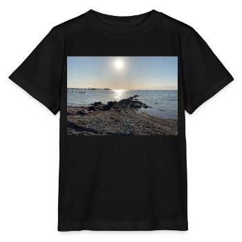 Mer Baltique avec soleil - T-shirt bio MINI CREATOR Stanley/Stella Enfant - noir - Devant - Mikhail (115cm)