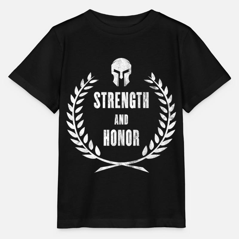 Force et Honneur - Gladiator - Roman - T-shirt bio MINI CREATOR Stanley/Stella Enfant - noir